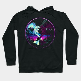 Graphic Picture Flying Hoodie